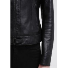 Marx Oak Leather Jacket For Women